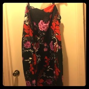 Strap or Strapless party dress by Lane Bryant.